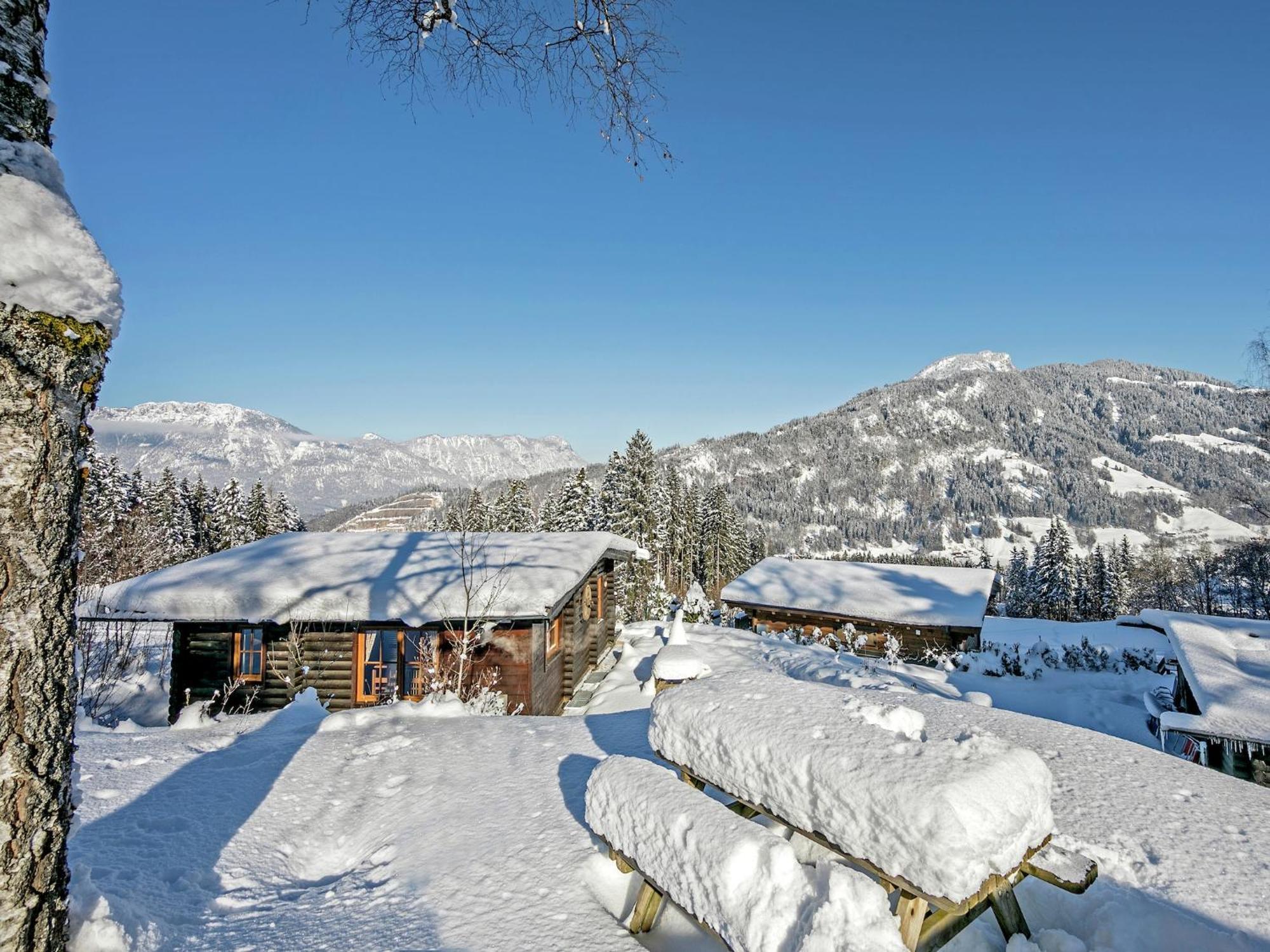 Chalet In Ski Resort In Woergl In Tyrol Exterior photo